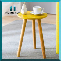 Home Fur โต๊ะกลางวางข้างโซฟา โต๊ะชากาแฟ โต๊ะกลมข้างโซฟา มีให้เลือก 2 ขนาด