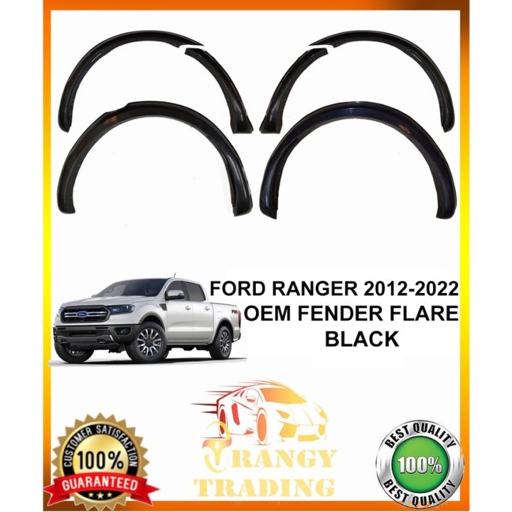 Ford Ranger 2012 to 2022 OEM Fender Flare SLIM TYPE BLACK / w ...