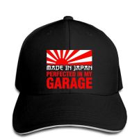 2023 New Fashion NEW LLBaseball Cap Japanese Style Men Slogan Made In Japan PERFECTED IN MY GARAGE Car Lover Black Fa，Contact the seller for personalized customization of the logo