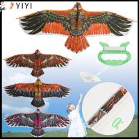 YIYI ดีที่สุด ทริปครอบครัว DIY ของขวัญสำหรับเด็ก ว่าว 1.1 ม. Flat Eagle ของเล่น นกบิน