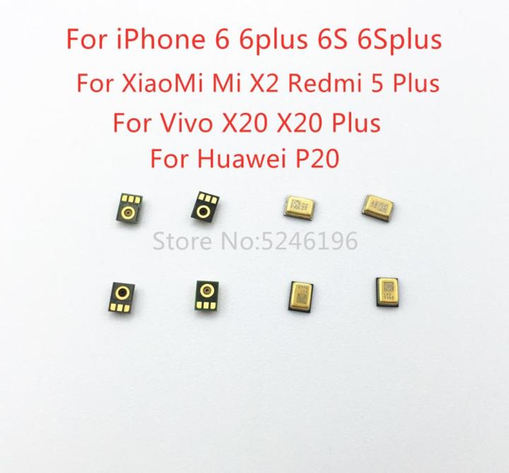 10-100ชิ้นรีซีฟเวอร์ไมโครโฟนไร้สายด้านในลำโพงสำหรับ-iphone-6-6p-6s-6s-plus-xiaomi-mi-huawei-p20-x2-x6-redmi-5-plus-vivo-x20-x20-plus
