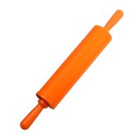 Silicone Rolling Pin Non-stick Dough Cookie Biscuit Pizza Roller Baking Tool Fondant Cake Dough Roller Bakeware Rolling Pin Bread  Cake Cookie Accesso