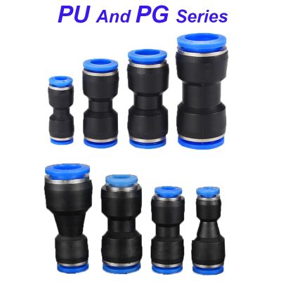【hot】℡◊✢  Pneumatic Fittings Fitting Plastic 4mm 6mm 8mm 10mm Air water Hose Tube Push Straight Gas Connection