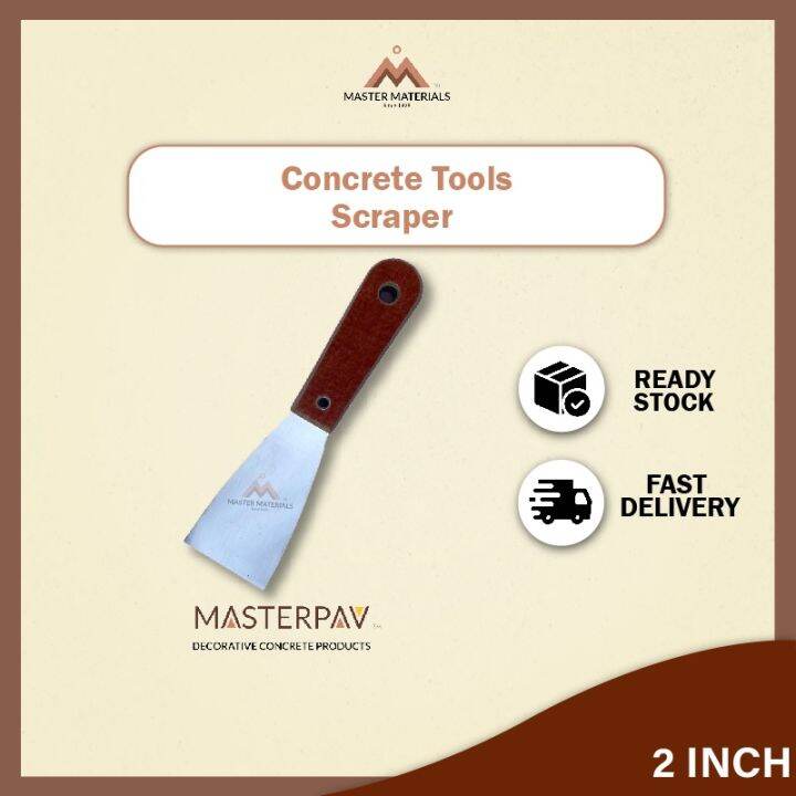 MASTERPAV Scraper metal with wood handle/wall scraper/paint scraper