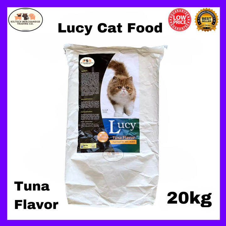 Lucy Cat Food for Adult/All Ages Tuna Flavor Cat Dry Food 20kg