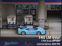 ผู้เล่นผีล่วงหน้า X นักล่าท่าทาง1:64 F40 LM Gulf Die-Cast โมเดลรถยนต์คอลเลกชันขนาดเล็ก