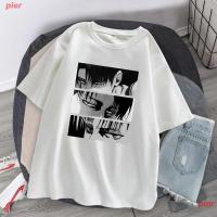 【Uniqlooo】pier Japanese Anime Attack On Titan Womens T-shirt Levi·Ackerman Eye Tops Summer Harajuku Loose Gothic Short Sleeve Tshirt Women เสื้อยืด ผู้หญิง ผู้ชาย สไตล์เกาหลี ดพิมพ์ลายดผ้าเด้ง คอกลม cotton ความนิยม เสื้อคู่ชายหญิง คลาสสิก