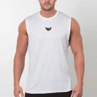 Hot Sale Mens Casual Fashion Summer Mesh Breathable Quick Dry O Neck T-shirt Gym Bodybuilding Muscle Sleeveless Cool Tank Tops