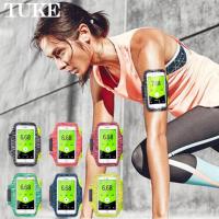 TUKE 6inch Running Sports Phone Cases Arm band For iPhone 12 11 Pro Max XR 8 Plus Samsung S20 Armbands Smartphone Bag Handbags