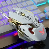 ZERODATE G9 Original Wired Mechanical Mouse New Electronic Game Color Light-emitting Mouse Suitable for Laptop/desktop Computer