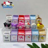 Sanrio Ruer ยางลบอะนิเมะ Hello Kitty Melody Kuromi Cinnamoroll ยางลบสำหรับเด็กเครื่องเขียนนักเรียนอุปกรณ์การเรียนขายส่ง