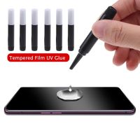 Universal 2ML Tempered Glass UV Glue For Iphone Samsung Huawei Xiaomi All Phone Screen Protect Glue Edge Full Cover Glass Glue Adhesives Tape