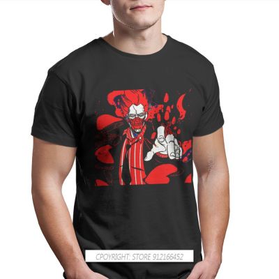 Fire Tshirt For Men Dorohedoro Caiman Nikaido Shin Manga Anime Camisetas Designer T Shirt Homme Printing Loose