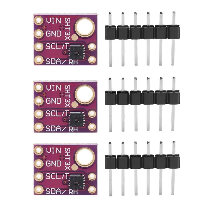 3Pcs SHT31D Temperature Humidity Sensor Digital Output Sensor Module