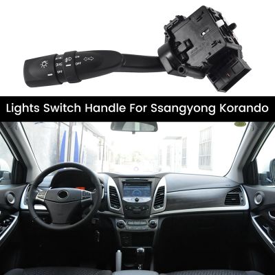 Lights Switch Handle Accessories Lights Switch Handle ABS Car Headlights Switch Handle 8591034230 for Ssangyong Korando