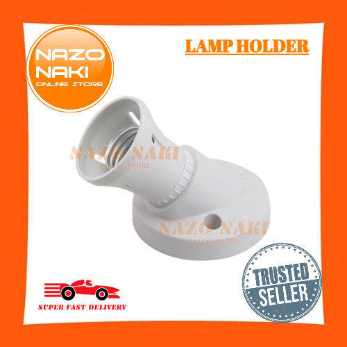E27 ES Angle Batten Lamp Holder / Wall Lamp Holder / Socket Light Bulb