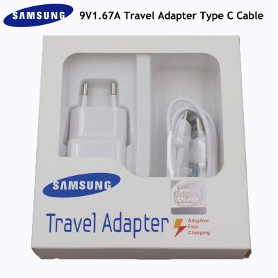 Original Samsung USB Fast Charger Adapter 9V 1.67A Type C Cable For Galaxy A53 A52 A71 A50S M51 F52 A32 A31 A73 A71 A22 S21 S22