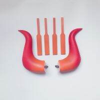 One Piece Yamato Headwear Cospaly Props Anime Orange Horns And Hairpins