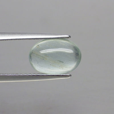 พลอย หลังเบี้ย อะความารีน ดิบ แท้ ธรรมชาติ ( Unheated Natural Aquamarine ) หนัก 2.31 กะรัต