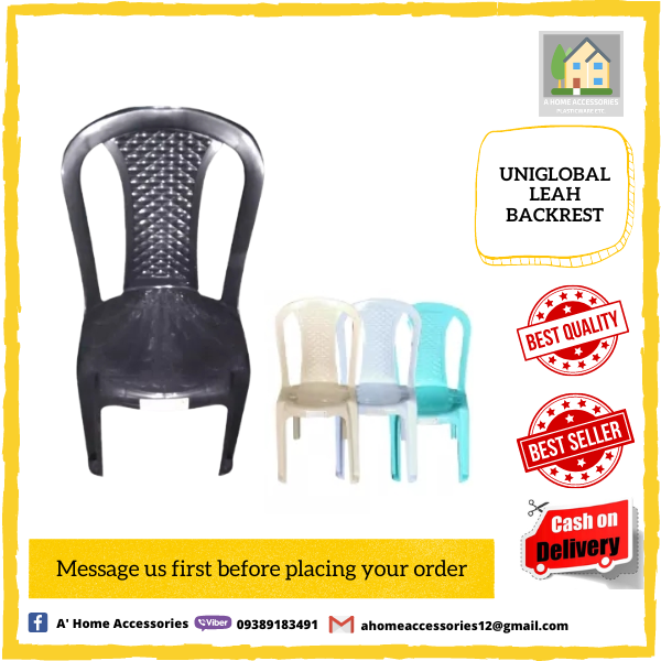 Uniglobal Leah Backrest Monoblock Chair Lazada PH