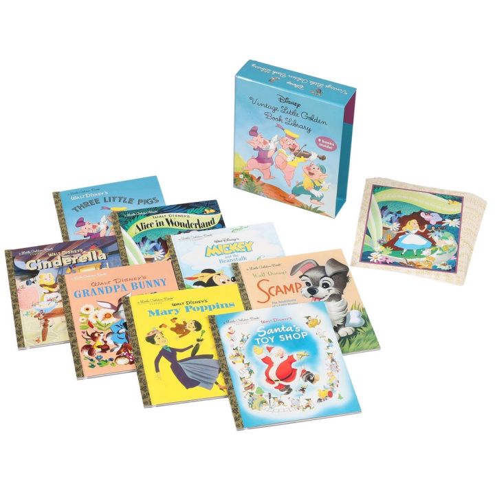 สมุดนิทานdisney-vintage-little-golden-book-library-ราคา-1390-บาท