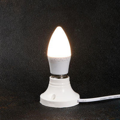 โคมไฟ Led "; Rexant"; เทียน604-025 (ราคาสำหรับ10ชิ้นแพ็ค)