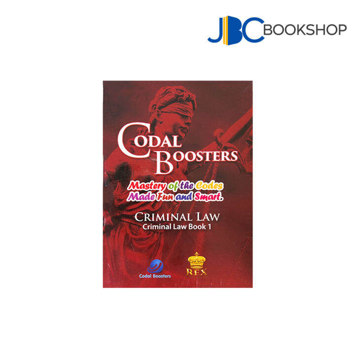 Codal Boosters: Criminal Law (Criminal Law Book 1) PB by Rex Education ...