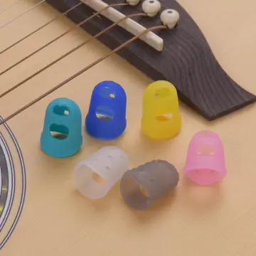 Silicone Finger Guards Guitar Fingertip Protectors For Ukulele Guitar