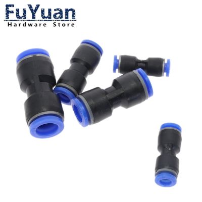 PU" 4 6 8 10 12 14 16 MM OD Hose Pipe Straight Push in Fitting Pneumatic Push to Connect Air Quick Fitting Pipe Fittings Accessories