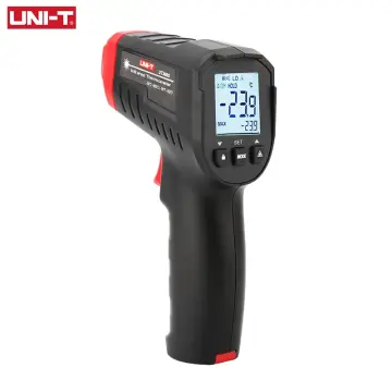 Infrared Thermometer Temperature Gun 50c ~380c Digital Laser Thermometer Gun  Ir Thermometer Temp Gun With Adjustable Emissivity & Max Min Avg Measure