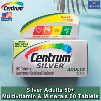 Silver® Adults 50+ Multivitamin &amp; Minerals 80 Tablets - Centrum