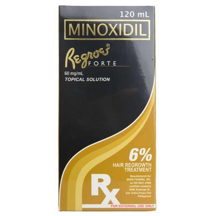 REGROE Minoxidil 6% Hair Regrowth Treatment 120ml 60mg/ml | Lazada PH