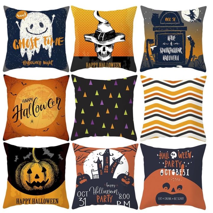 hot-dt-45x45cm-cushion-cover-pumpkin-bat-pillowcase-ornament-scary