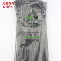 250Pcs/pack 5*400mm high quality width 3.8mm Black color Factory Standard Self-locking Plastic Nylon Cable Ties Wire Zip Tie