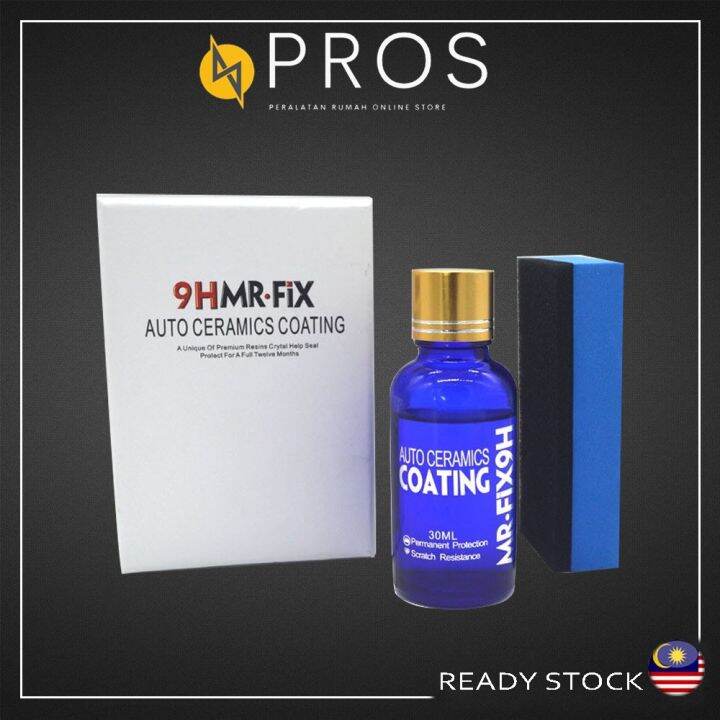 PROS [30ml] Auto Ceramics Coating 9H MRFIX Polisher Hot Coating Repair