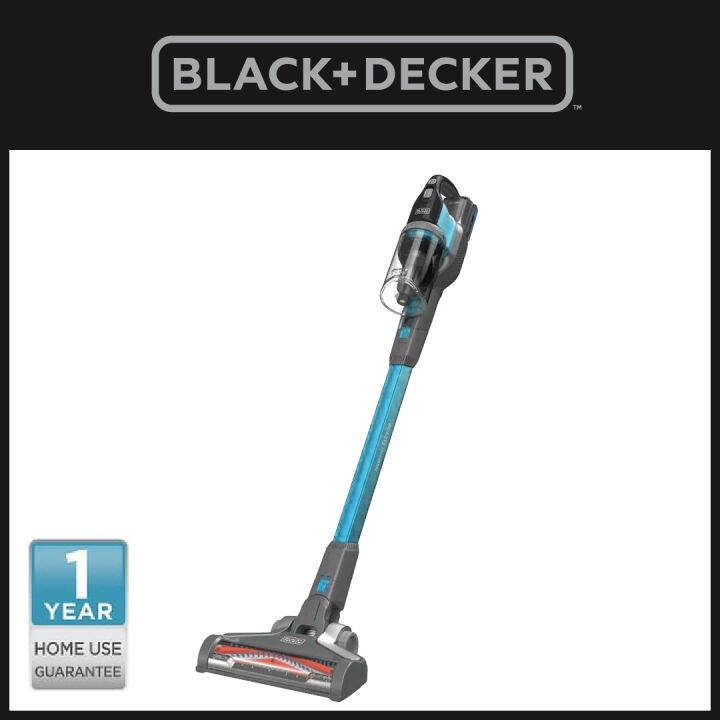 Black+Decker Cordless Stick Vacuum Cleaner / Penghisap Debu Baterai 18V ...