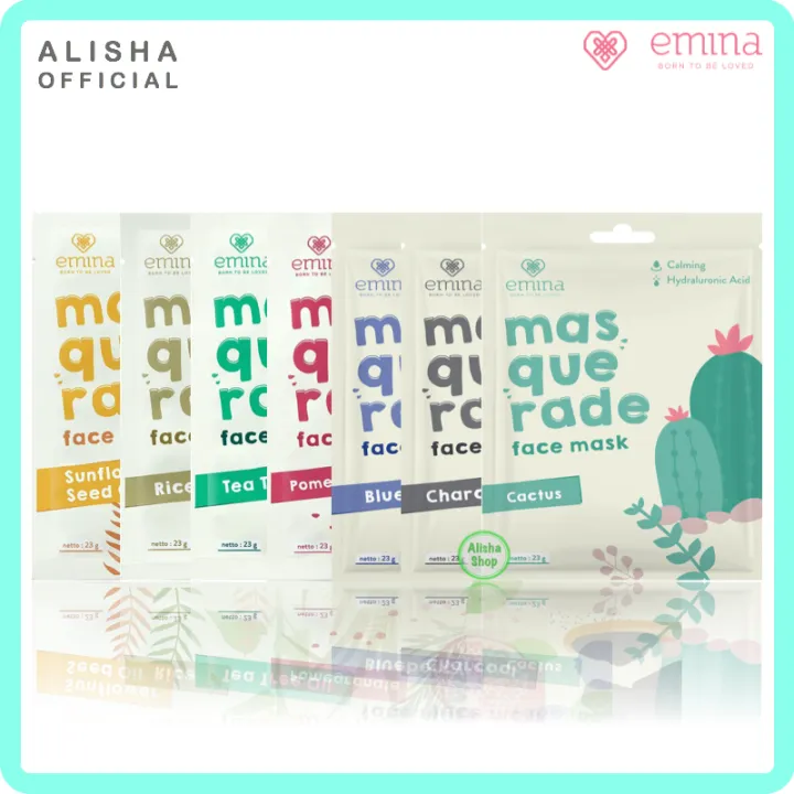 EMINA Masquerade Face Mask 23g Lazada Indonesia
