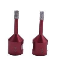 2Pc Dia 6Mm M14 Vacuum Brazed Diamond Drilling Core Bits Dry Drilling Bit Hole Saw Drill Bits Marble Tile