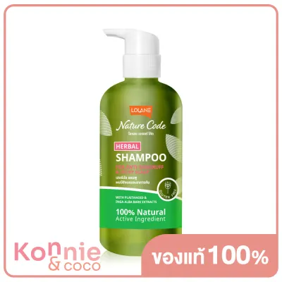 Lolane Nature Code Herbal Shampoo For Anti-Dandruff &amp; Itchy Scalp 280ml