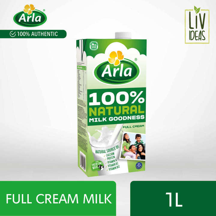 Arla Full Cream Milk 1L (1000mL) Lazada PH
