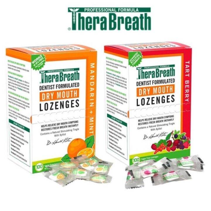 Therabreath Lozenges Dry Mouth - Sold By 10 Pieces 