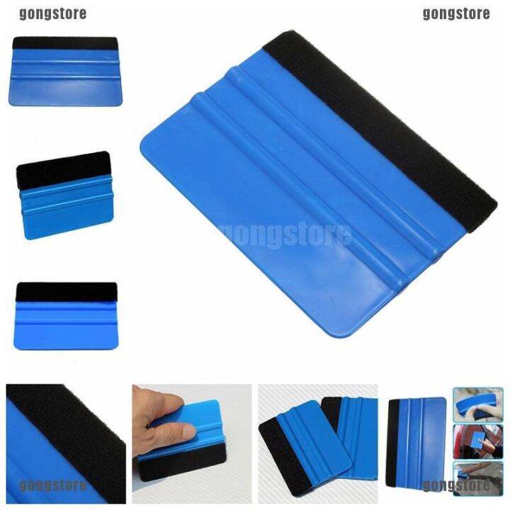 Vinyl Plastic Wrap Applicator Car Squeegee Decal Soft Felt Edge Scraper