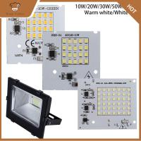 RF LED SMD2835 ชิปลูกปัดสมาร์ท IC อินพุต 220V 10W 20W 30W 50W 100W DIY สำหรับ Floodlight กลางแจ้งขาวเย็นขาวนวล