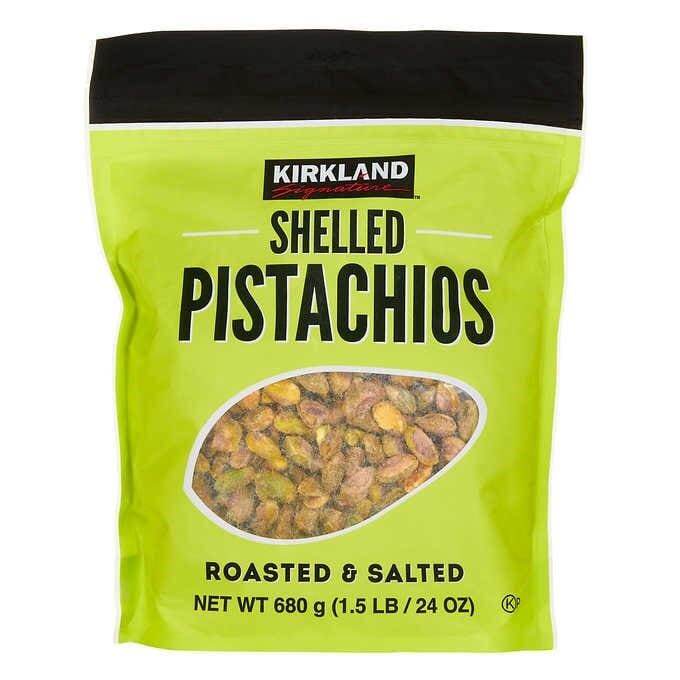 Kirkland Signature Shelled Pistachios Roasted & Salted เคิร์กแลนด์ ซิก