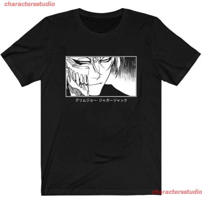 ผ้าฝ้าย 100% New เสื้อยืดผ้าฝ้ายพิมพ์ลายการ์ตูนอนิเมะ Bleach Anime สําหรับผู้ชาย sale S-5XL  PJFS