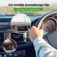 【CC】 Car Air Freshener Perfume Fragrance for Vent Conditioner Clip Diffuser