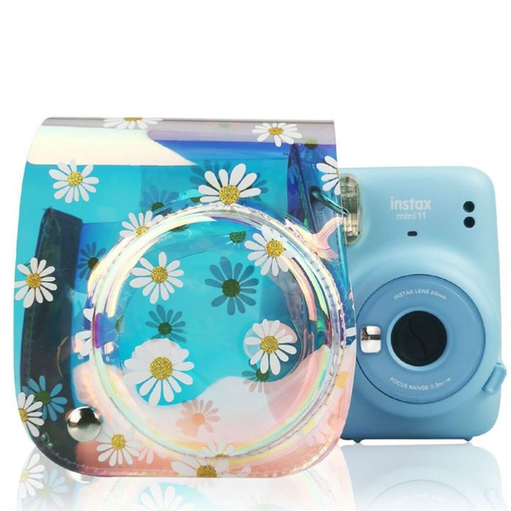 เคสห่อหุ้มกล้องกันกระแทกสำหรับ-fujifilm-instax-mini-11กล้องโพลารอยด์กระเป๋าสะพายไหล่กระเป๋าหิ้วป้องกันรอยขีดข่วน