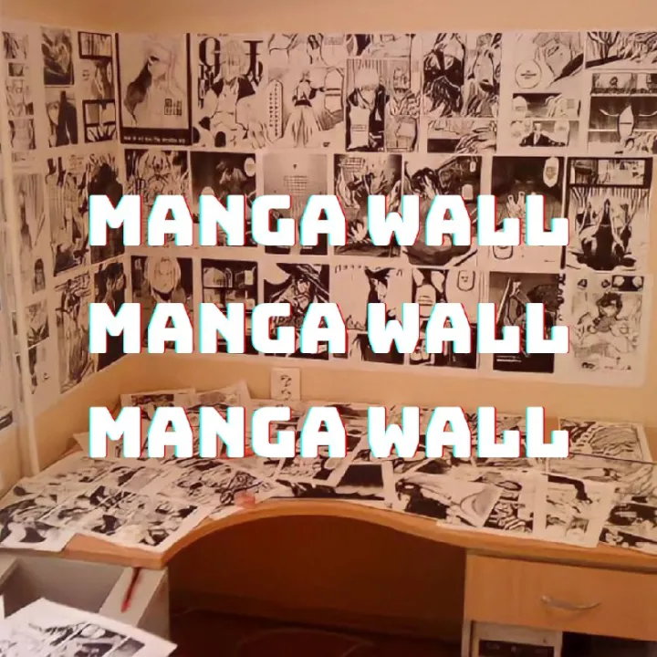 Manga Panels Wall Sticker Paper Manga Wall Lazada PH