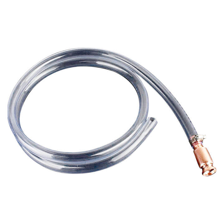 Manual Suction Pipe Gas Siphon Pump Gasoline Fuel Water Shaker Siphon