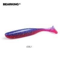 BEARKING Ez Shiner 5ซม. 7.5ซม. 10ซม. Wobblers สำหรับเหยื่อตกปลาแบบอ่อนปลาตะเพียนร้อนซิลิโคนเหยื่อสีคู่เทียม